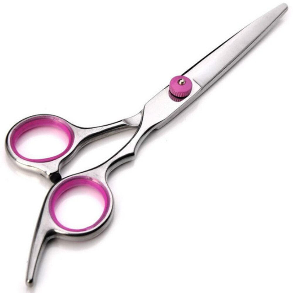Professionele 6.0 Inch Hair Schaar Snijden Kapper Makas Haar Schaar Salon Scisors Dunner Schaar Kappersscharen: Pink cutting