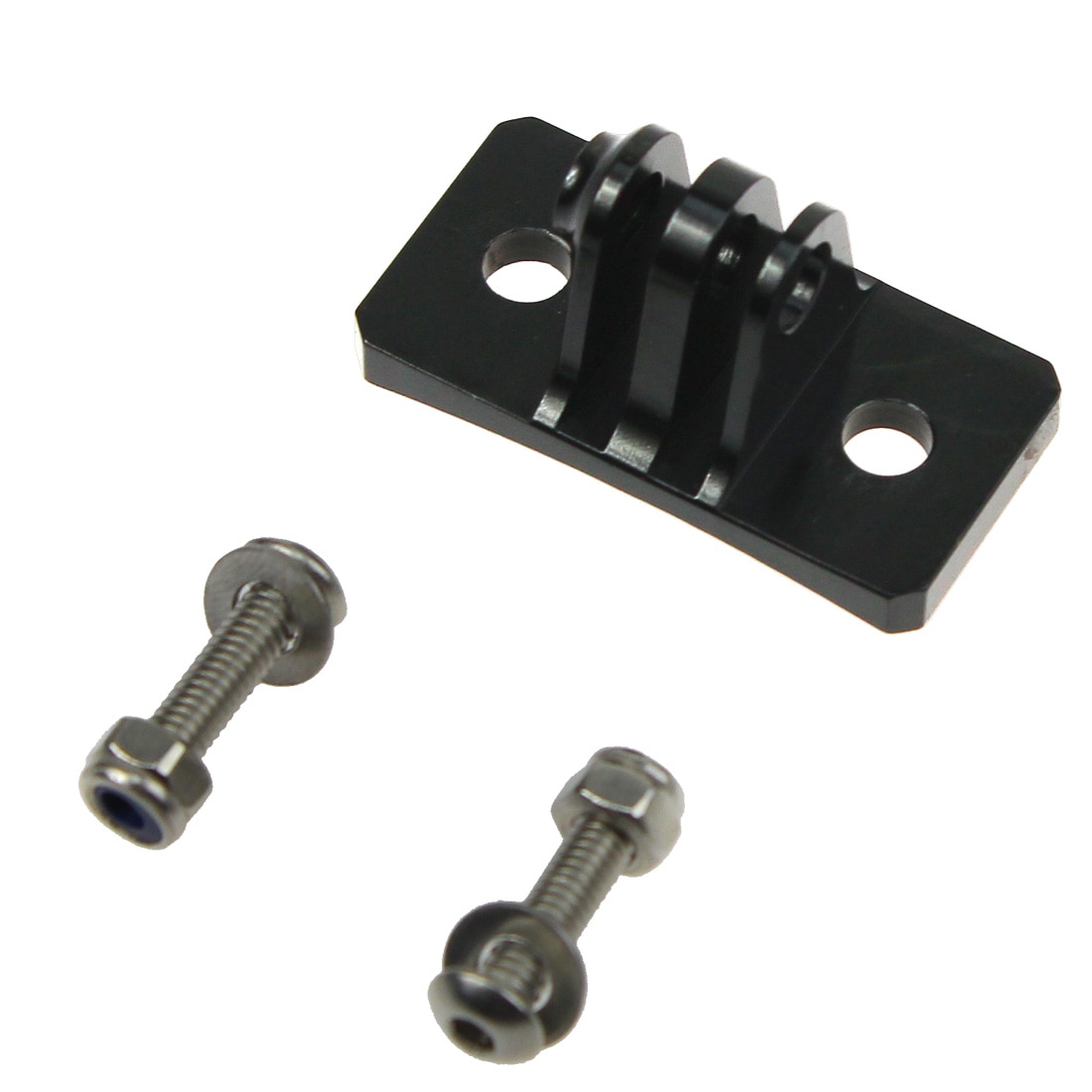 Adaptador de montaje fijo para casco de paracaidismo CNC, montaje para cámaras de acción GOPRO Hero 9, 8, 7, 6, 5, 4, 3 yi, SJ4000, SJ5000, SJ6000, SJcam