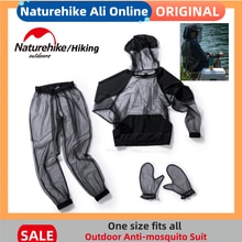 Naturehike Outdoor Anti-Muggen Pak Ultralight Cool Ademend Perspectief Vissen Pak Camping Wandelen Anti-Insect Kleding