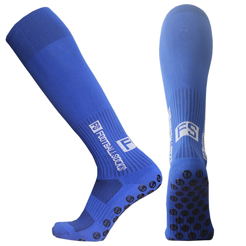 FS Long – chaussettes antidérapantes pour hommes et femmes, avec lettres, pour Baseball, Rugby, Football