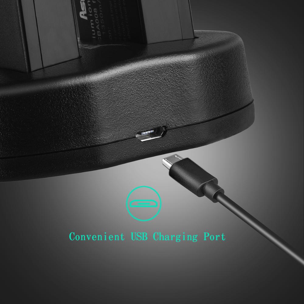 LP-E17 LPE17 LP E17 baterías de la Cámara + cargador Dual USB para Canon EOS M3 M5 M6 rebelde T6i T6s T7i 750D 760D 200D 8000D beso X8i