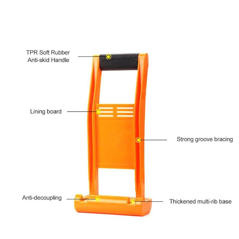 1Pc Meubels Grijper Tool Panel Carrier Floor Handling Gips Board Extractor Lifter Gipsplaat Panel Carrier Handige Grip Tool