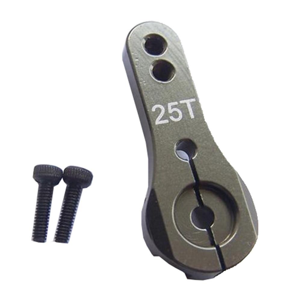 DS3225 25KG 270° Waterproof Servo Full Metal Gear Large Torque Digital Servo with 25T Servo Arm Horn for 1:8/1:10/1:12 RC Car