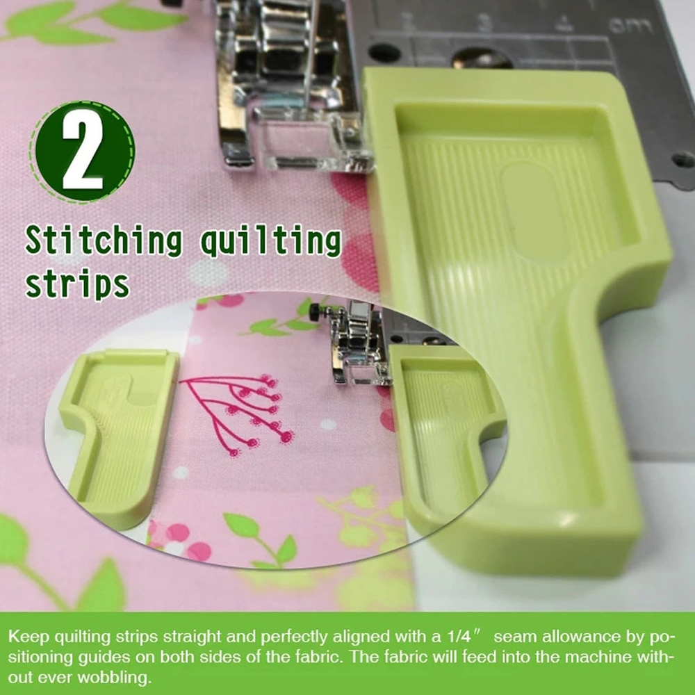 Multi-functional Sewing Seam Guide Positioning Plate Interlock Guide Grid Measure Keeper Template DIY Sewing Tool Accessory