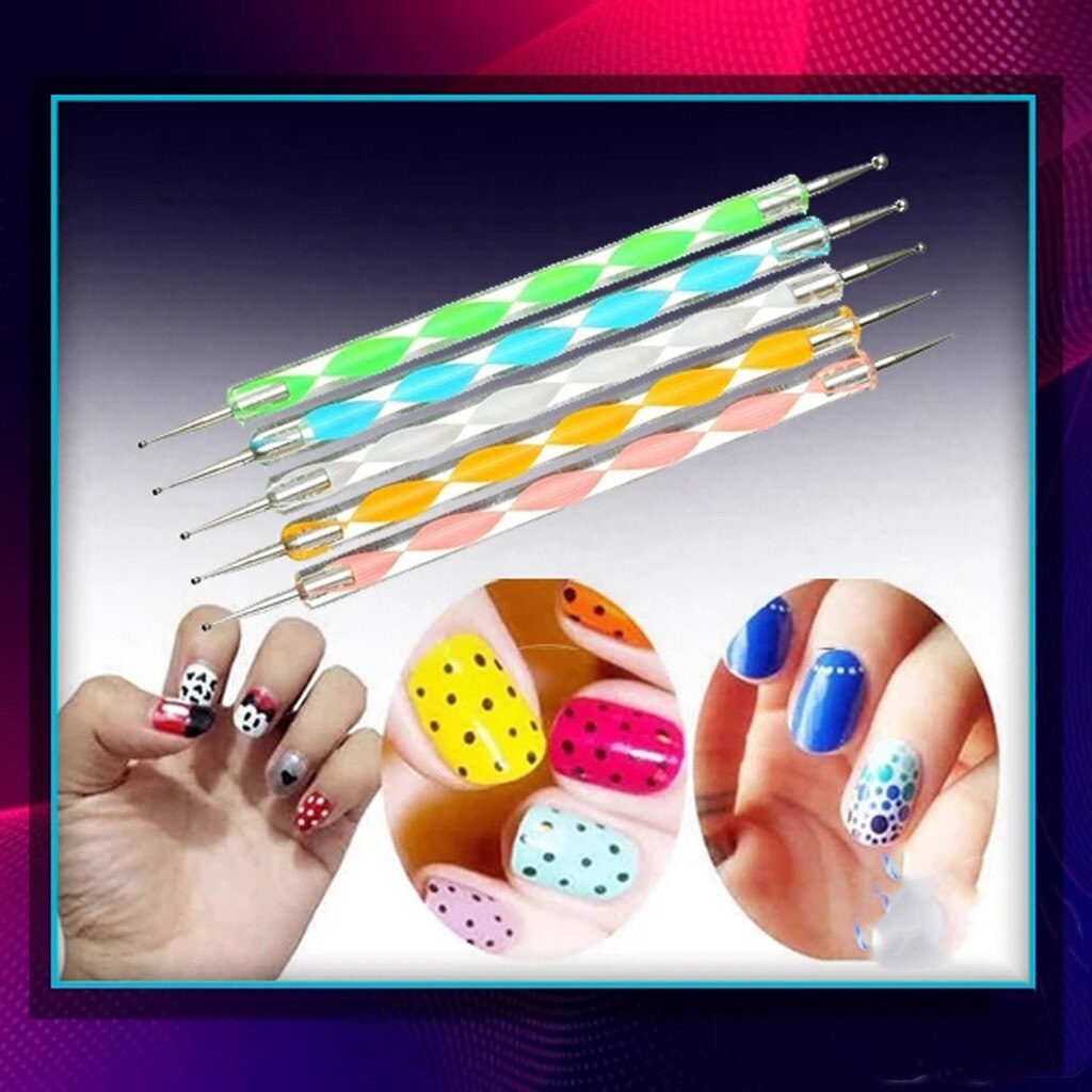 20x Pattern Dotting Tools Set Stone Painting Kit Pen Template Clay Clay DIY 20 PCS/Set+ M22 Points Template Drawing Art