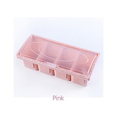 Kruidendoos huishoudelijke artikelen dagelijkse benodigdheden keukenbenodigdheden warenhuis thuis keuken kruidendoos huishoudelijke kleine dingen: Roze