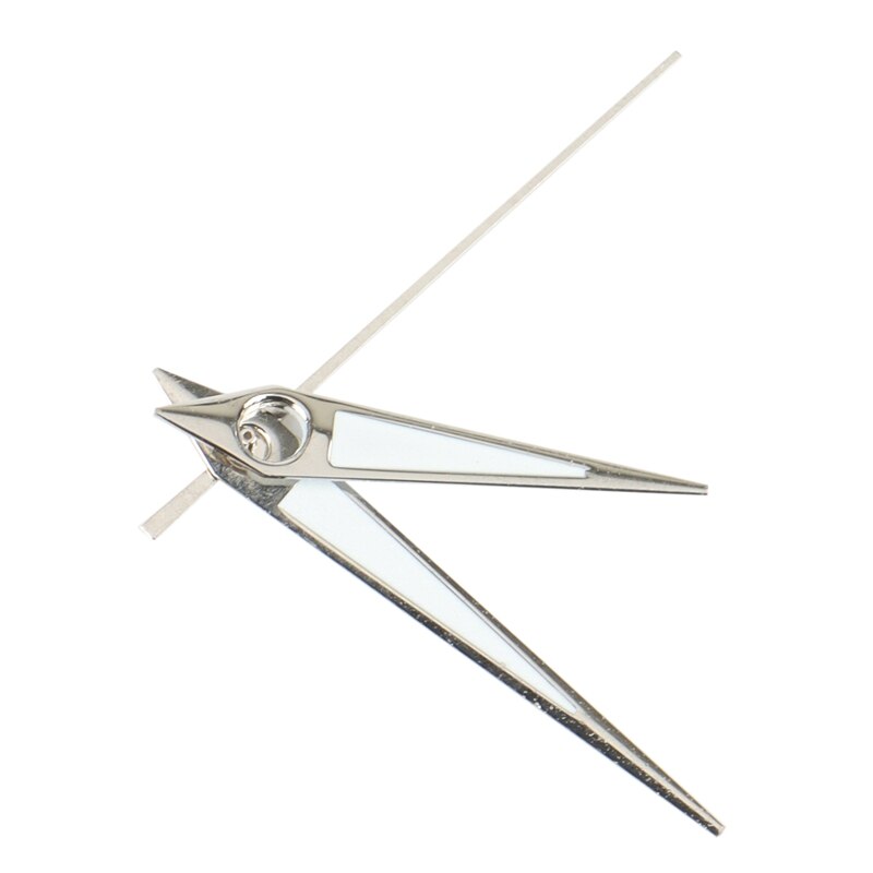 Watch Hands Hands Watch Green Super Luminous Suitable for NH35, NH36 Movement: Silver