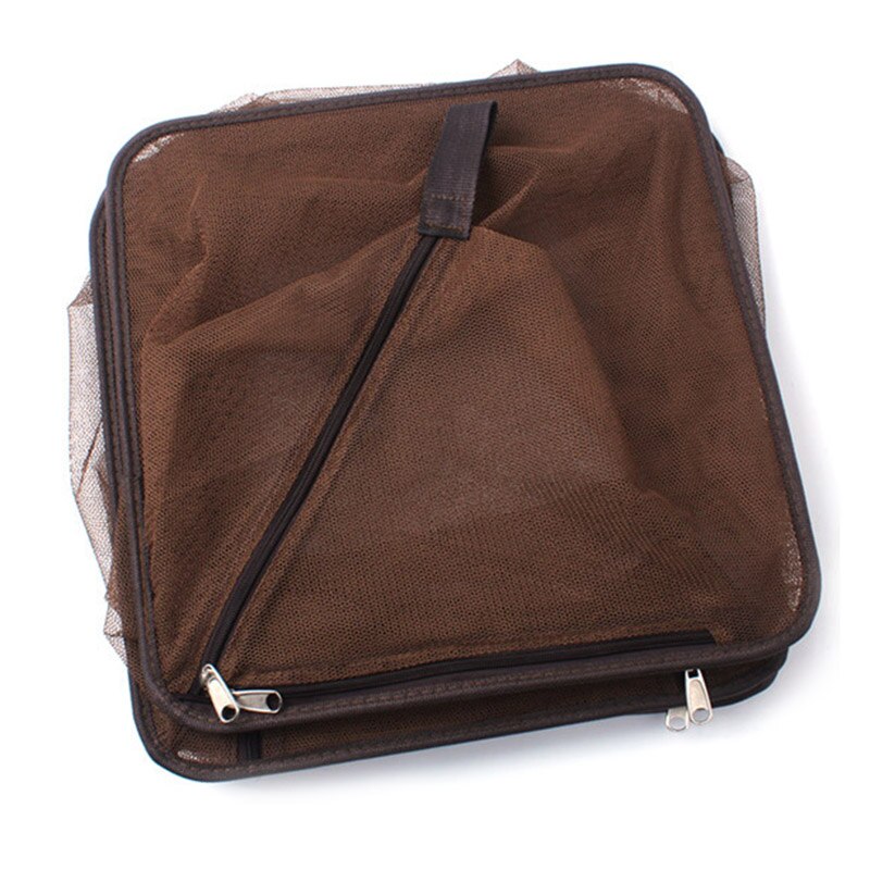 4 Layers Hanging Dry Net Foldable Mesh Storage Basket Fishing Drying Rack for Camping Picnic