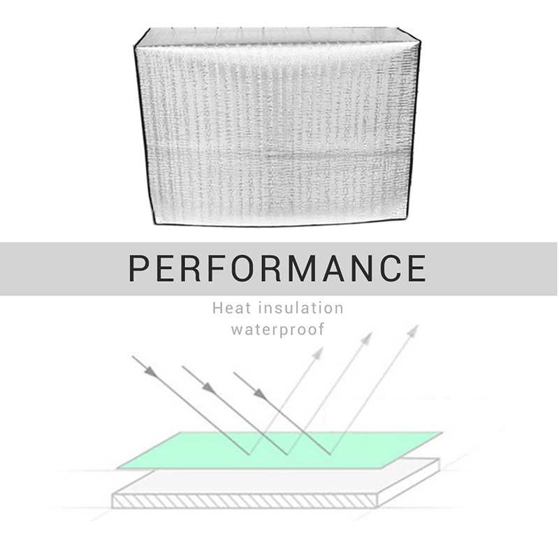 Oxford Tuch Klimaanlagenabdeckung – Wasserdicht, Mit Verstellbarem Seil, 40x46x75 Cm