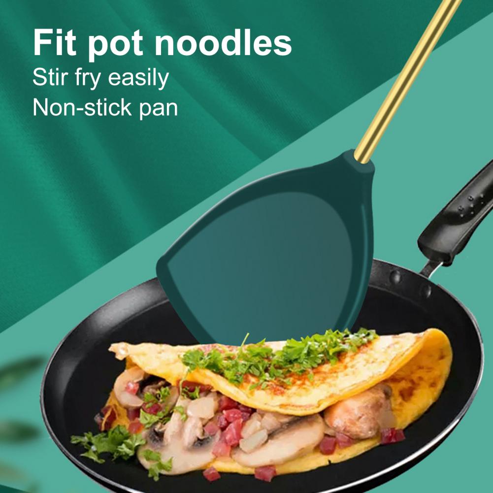 Smooth Edges 4 Colors Ergonomically Cooking Spatula for Bakery