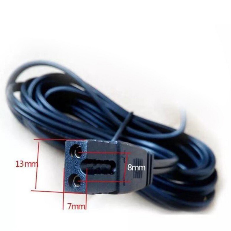 1.8M Kabels Plug DC 12V 2 Pin Connection Lead Cable Plug Geschikt Voor Auto Koelbox Mini koelkast