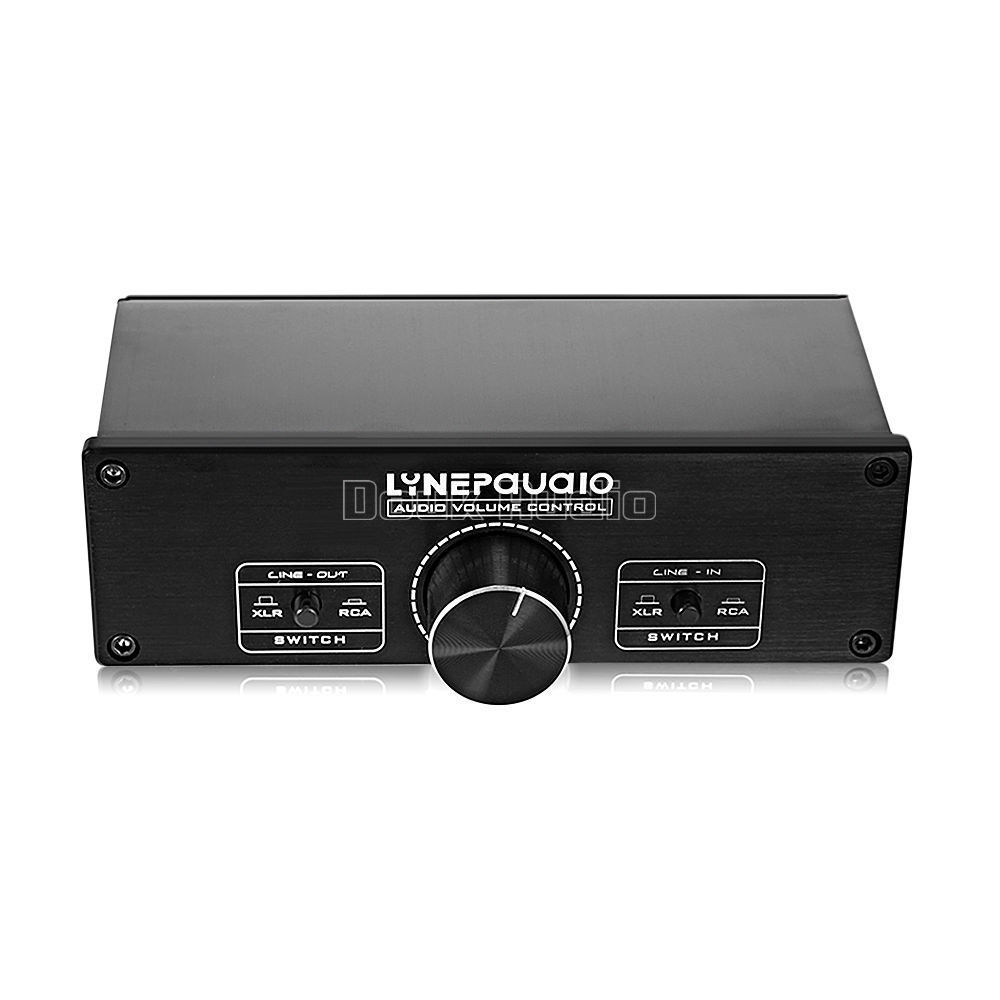 Nobsound Mini Full-balanced Passive Preamp 2-Channel Pre-Amplifier Audio Volume Controller For Home A