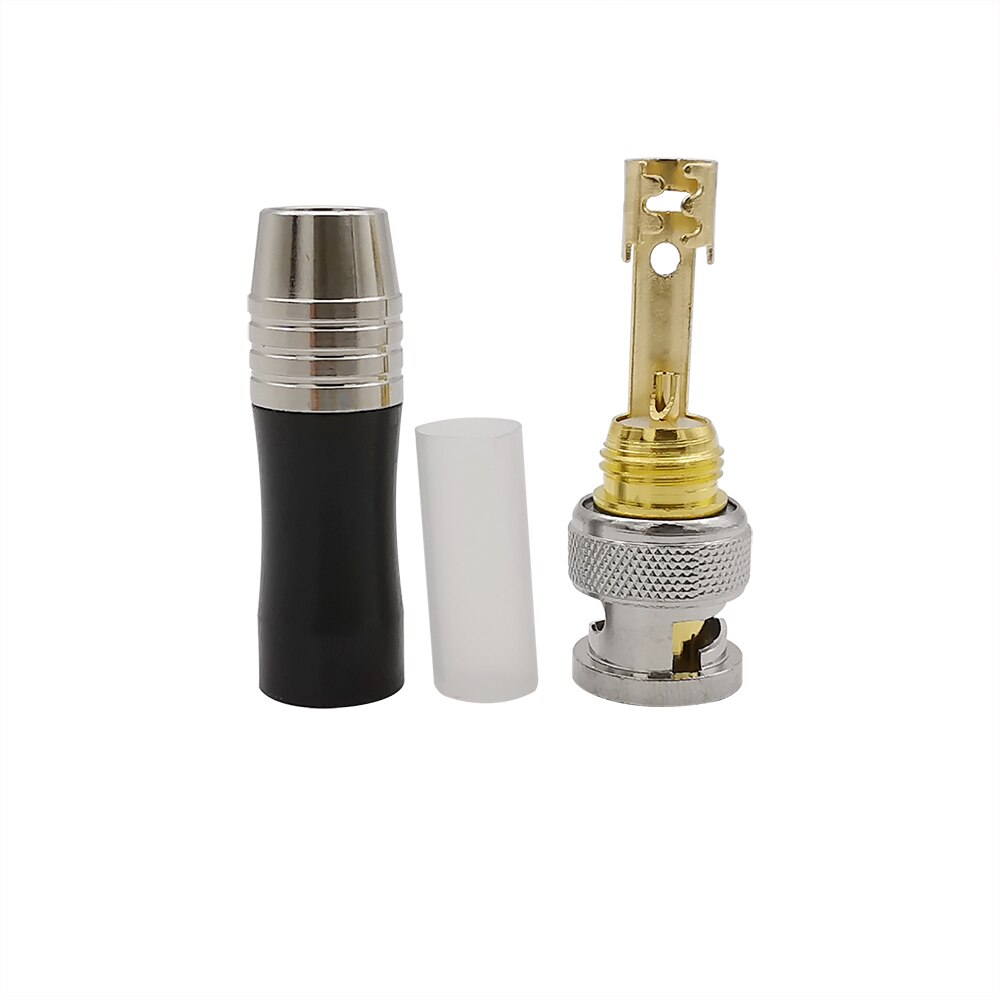 BNC Stecker BNC Video Kabel HD SDI Stecker 75-5BNC Lözehn Kopf Überwachung Video Kabel Koaxial Kupfer Ader Gold-überzogene