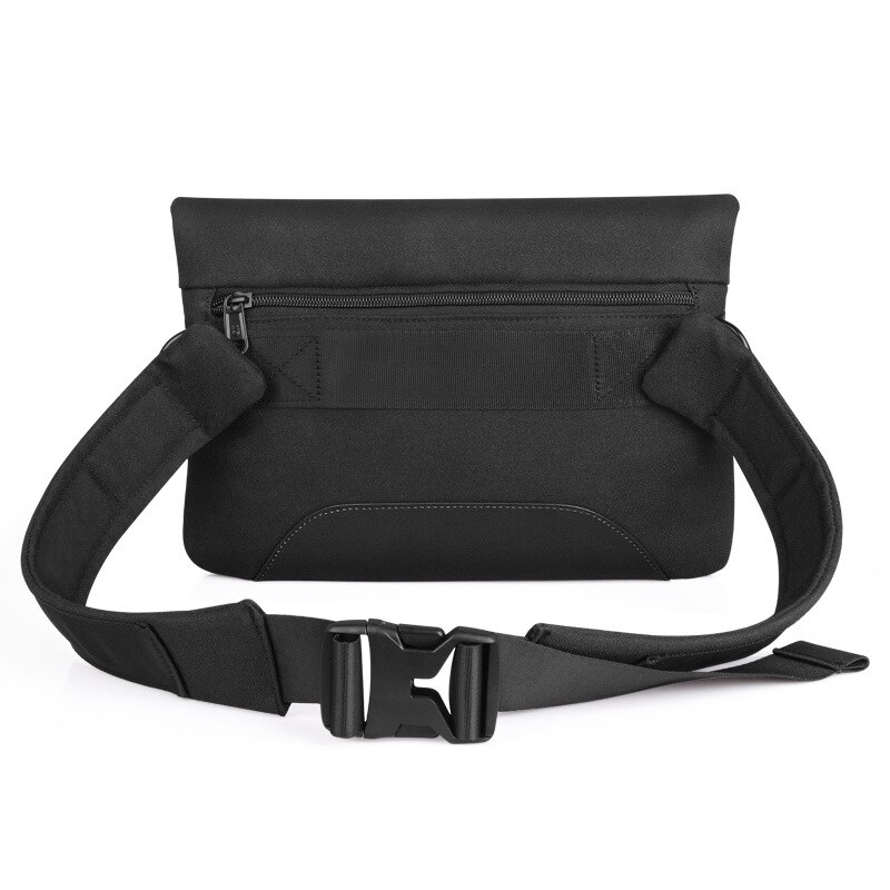 9.7 inch iPad Tablet USB Charging Chest Bag Multi-function Water Repellent Nylon Casual Small Shoulder Bags For Male