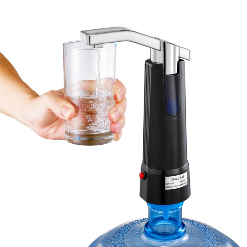 Waterpomp Dispenser Bmk Elektrische Gallon Drinken Fles Water Doseren Pomp Met Aan/Uit Schakelaar & Touch Button 2 werkingsmodi