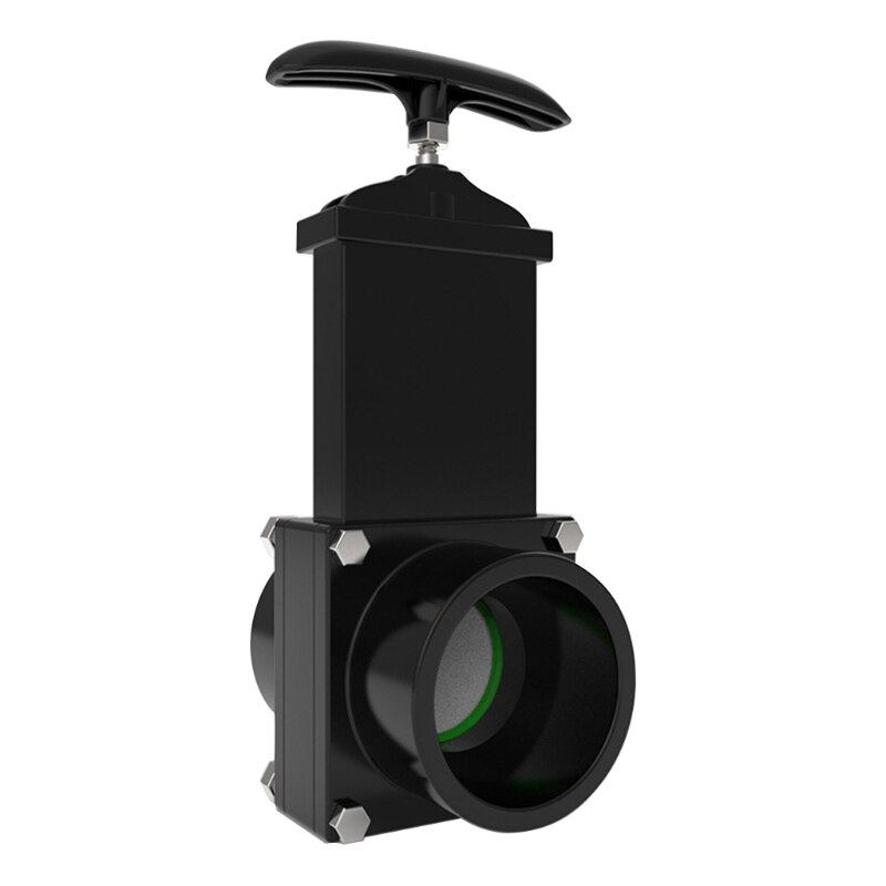 RV Knife Water Gate Valve Durable Flow Van Sewer Hose Plastic 50mm Exterior Home Accessories Caravan Drain