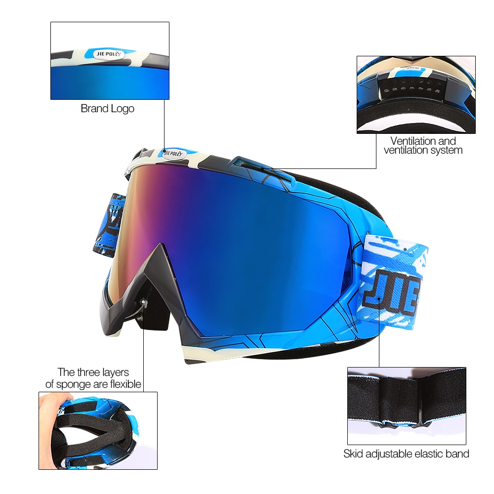 Talviurheilu suksi lumilasit lumilauta moottorikelkka tarvikkeet lasi gafas lasit hiihto moottorikelkka suojalasit snowboardowe