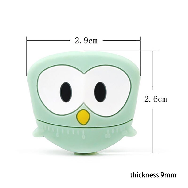 Anneau de dentition en Silicone | Chouette, perles Animal bébé, collier de dentition, perle de alimentaire, anneaux de dentition, pour infirmière