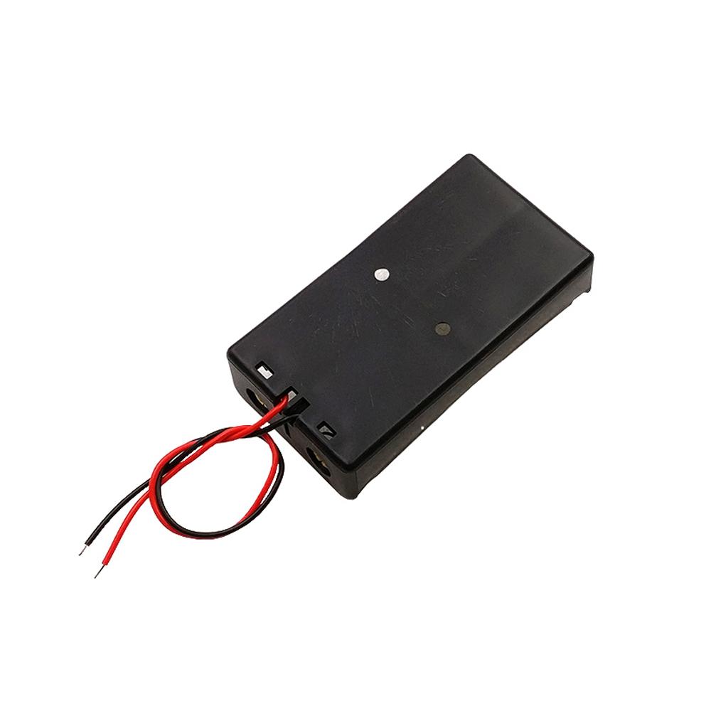 Goedkope 18650 Batterij Dozen Met Kabel Lithium Batterij 18650 Met Kabels 2 Stuks 7.4 V Batterij Dozen Lading In Serie