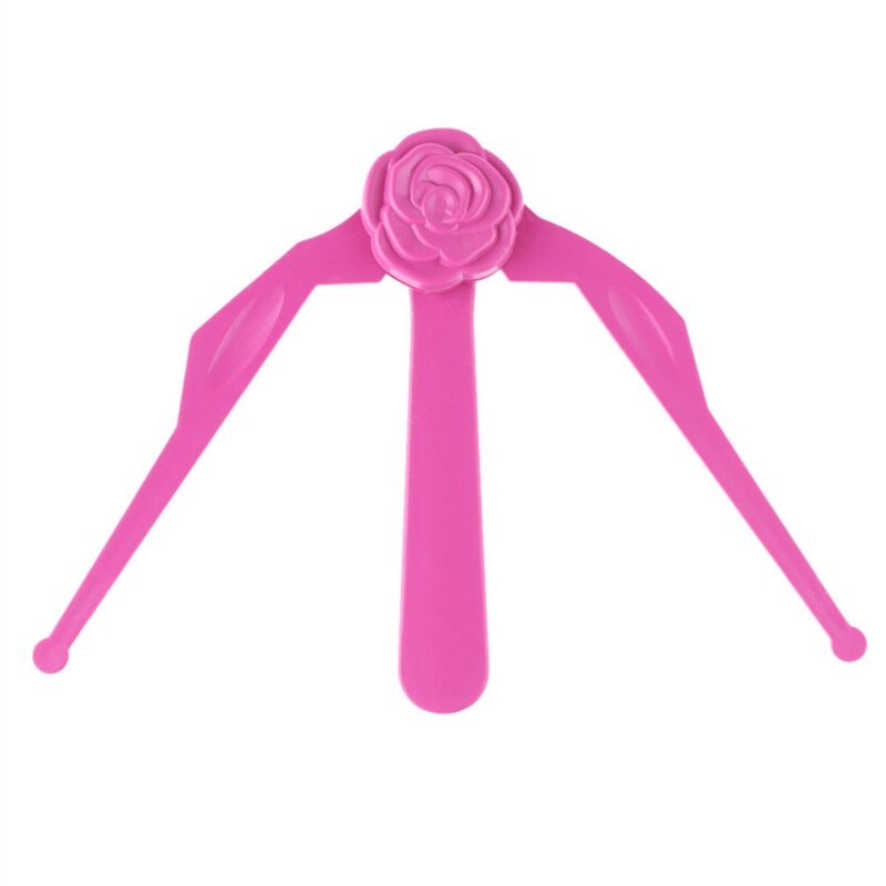 Thrush Assistant Eyebrow Matte Rose Red Thrush Card Portable Ever-changing Eyebrow Ruler Repair
