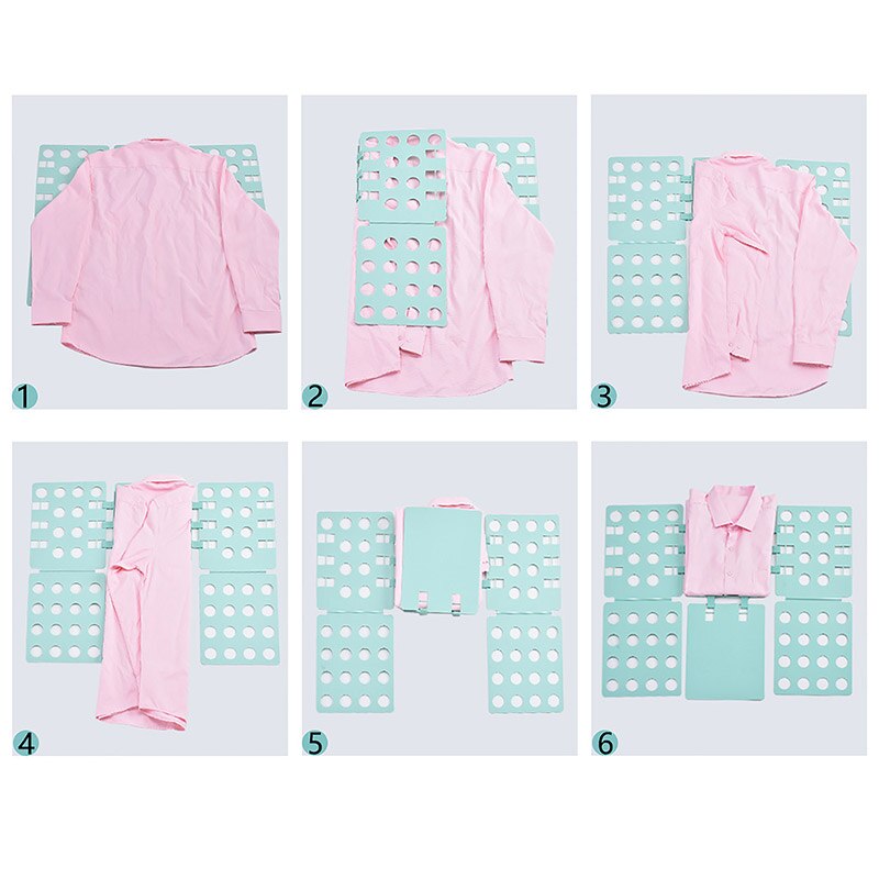 Clothes Folding Board Clothes Folder Adult Size Save Time Multifuncitonal Fast Speed T-Shirt Clothes Easy Fold Organizer 72x57cm