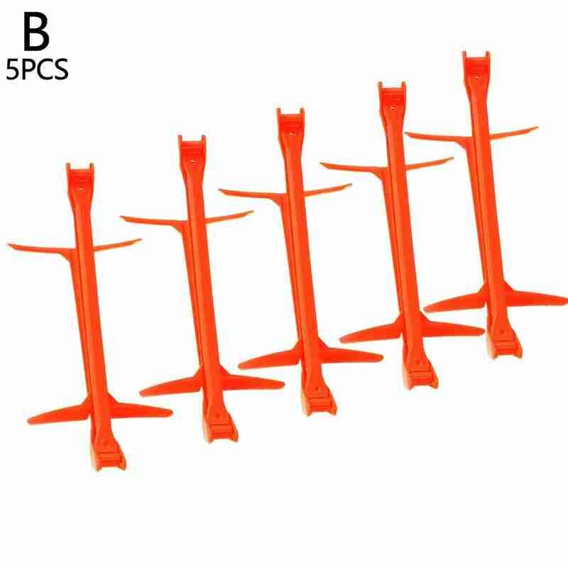 Football Training Hurdles Adjustable Height Agility Speed Hurdles Speed Training Agility Ladders Barrier Soccer Training Sports: 5pcs orange