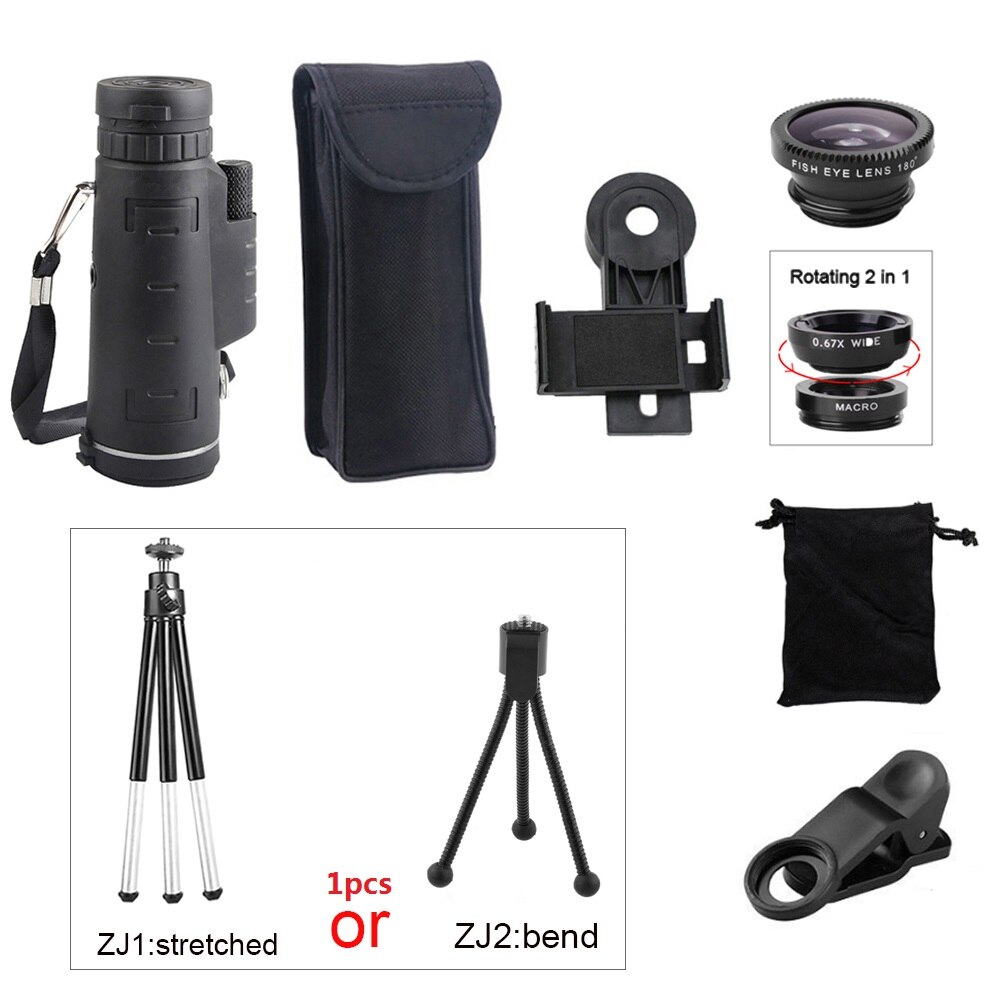 40X60 Optische Zoom Camera Lens Telelens Voor Telefoon Lens Mobiele Telescoop Telefoon Voor Smartphone Mobiel Lente Para Celular