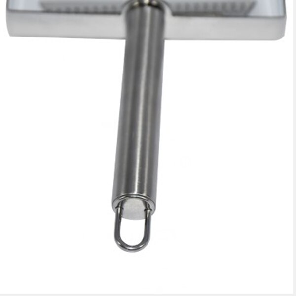 Grand acier inoxydable miel grattoir fourchette apiculture miel décapsulage abeille ruche pelle outils LBShipping