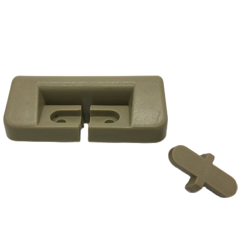 Piezas de plástico de cinturón de tres puntos de asiento de coche, piezas de automóvil rectangulares, componente de cinturón de seguridad, bucle de Pilar, piezas de repuesto de coche, anillo de guía, 10 Uds.