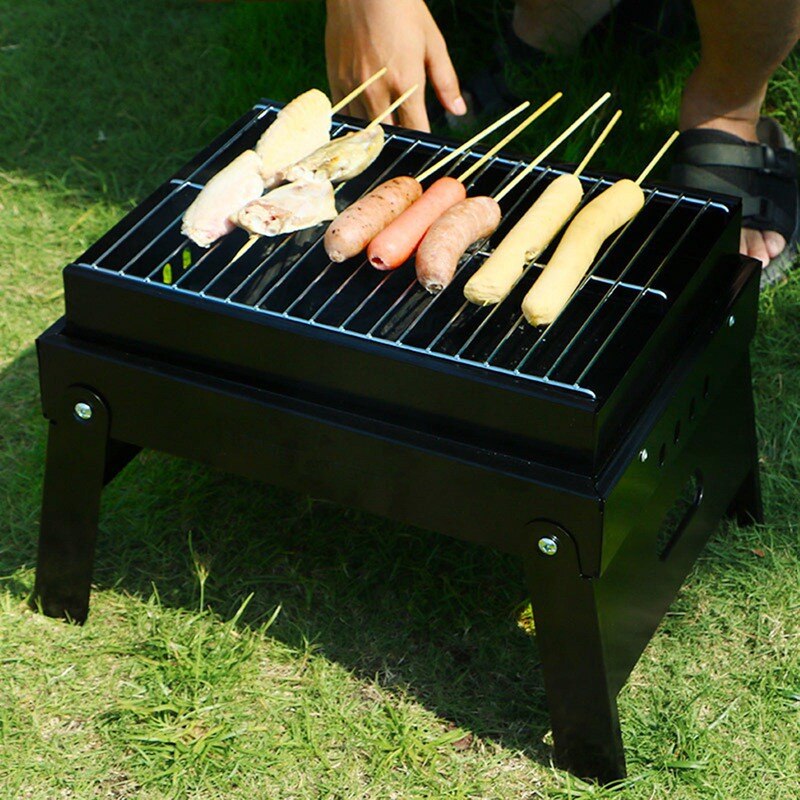 Barbecue Grill Rvs Rookloze Grill Bbq Grill Outdoor Camping Barbecue Benodigdheden Bbq Grill Outdoor