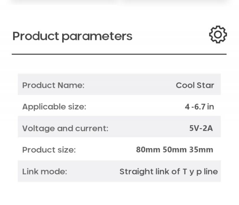 Mobile Phone Radiator Cold Clip Cooler Semiconductor Extremely Fast Cooling Radiator For Iphone12 Mobile Phone Accessories