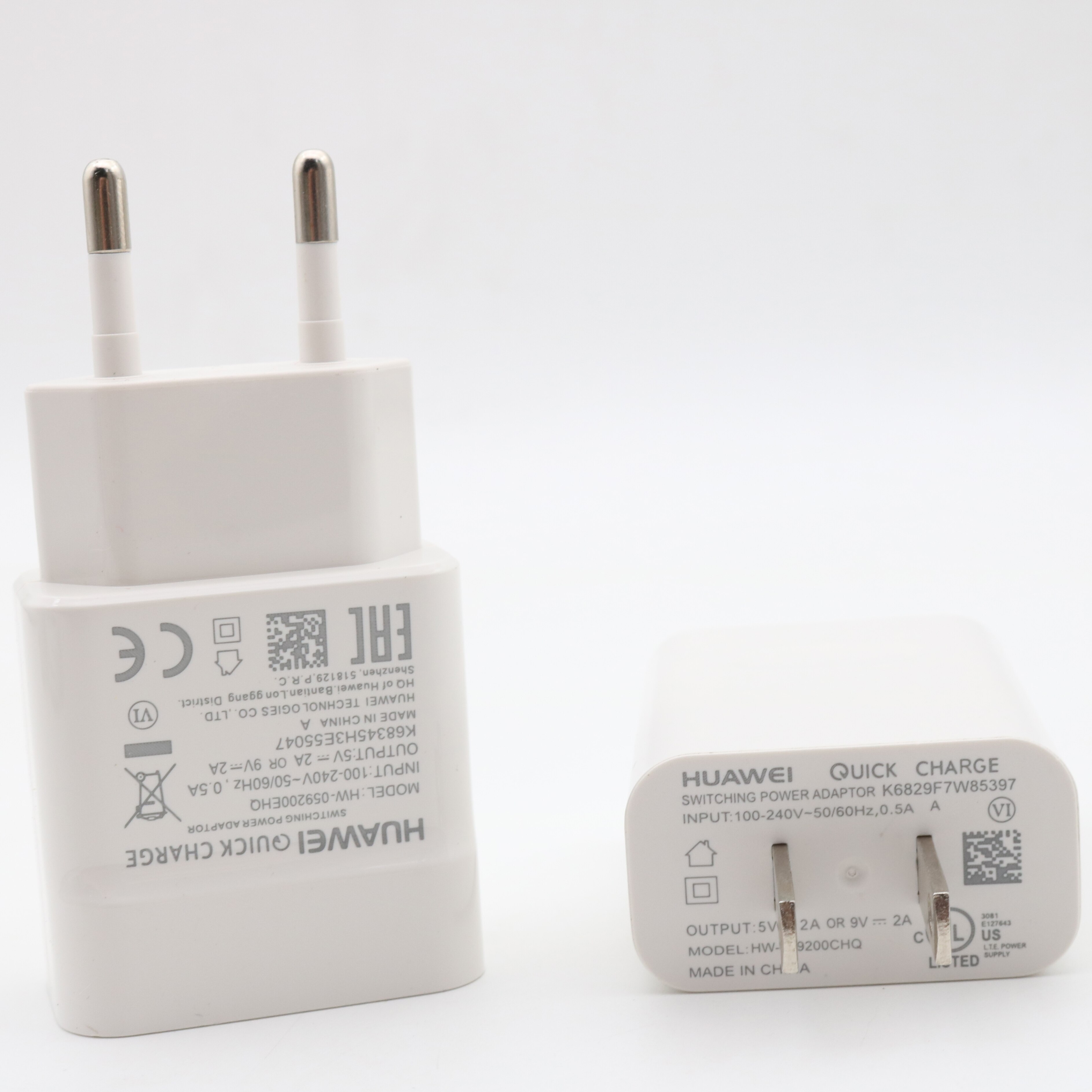 Huawei 9V2A ładowarka eu QC 2.0 szybkie adapter szybkiego ładowania mikro USB kabina robić kumpel 7 8 S 10 Lite Nova 3i P8 9 10 Lite Honor 8 9 Lite