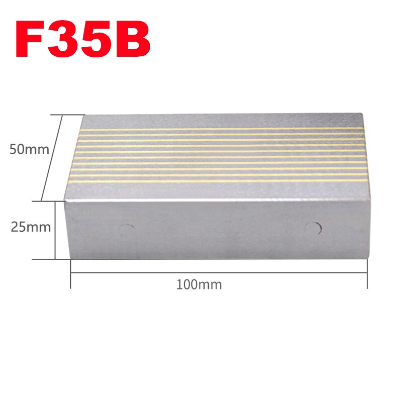 Grinding Guide Magnet Block Long Magnetic Chuck Blocks Magnetic Chuck Parallels F35A / F35B/ F36V / F37V: F35B