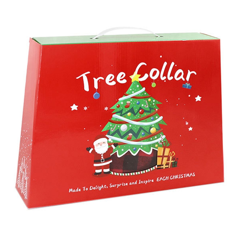 Sequin Christmas Tree Collar 30 Inch Xmas Tree Skirt Ring Bottom Base Cover