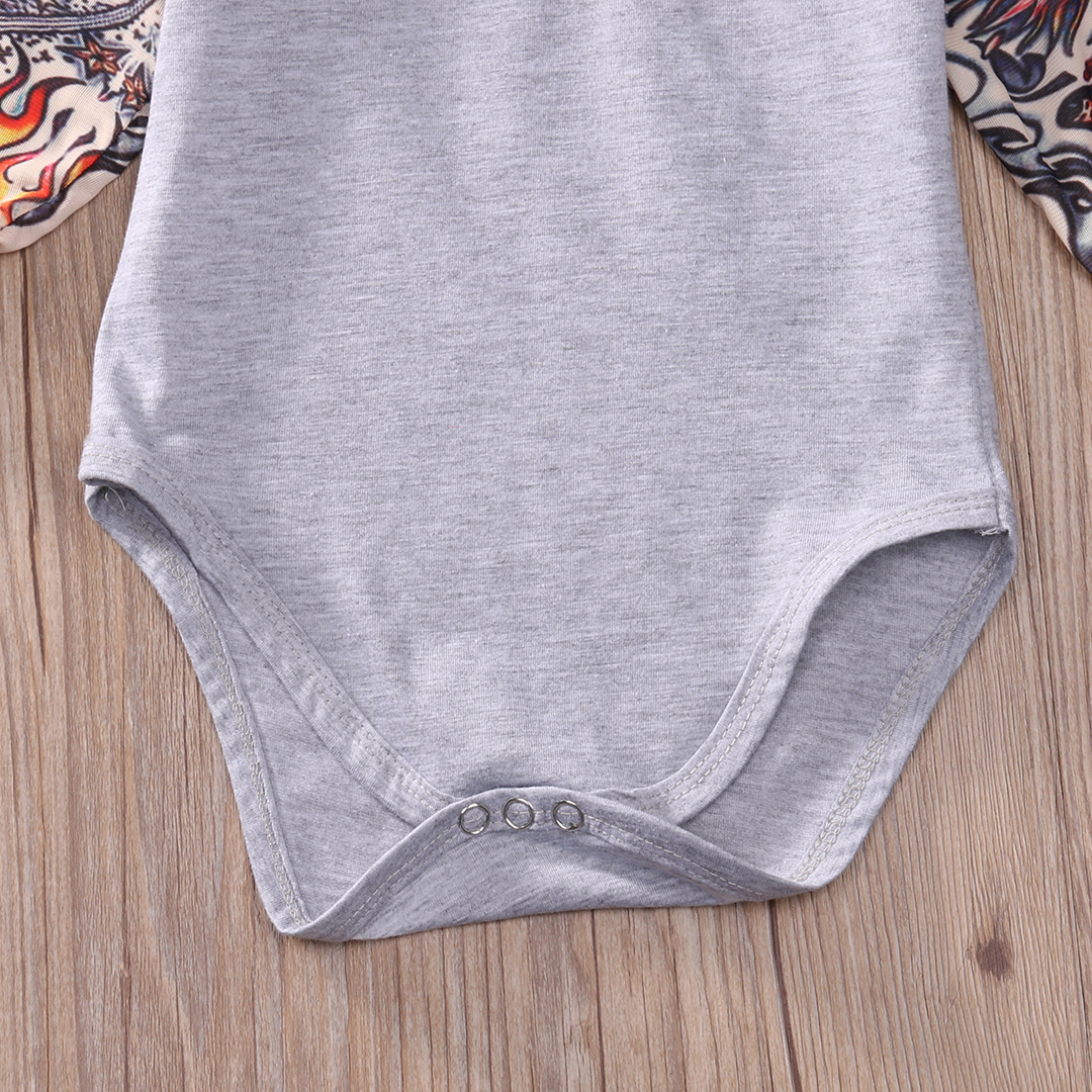 Kids Boys Clothes Cartoon Patchwork Bodysuits Boy Girl&#39;s Wear Baby Bodysuits Baby Clothing