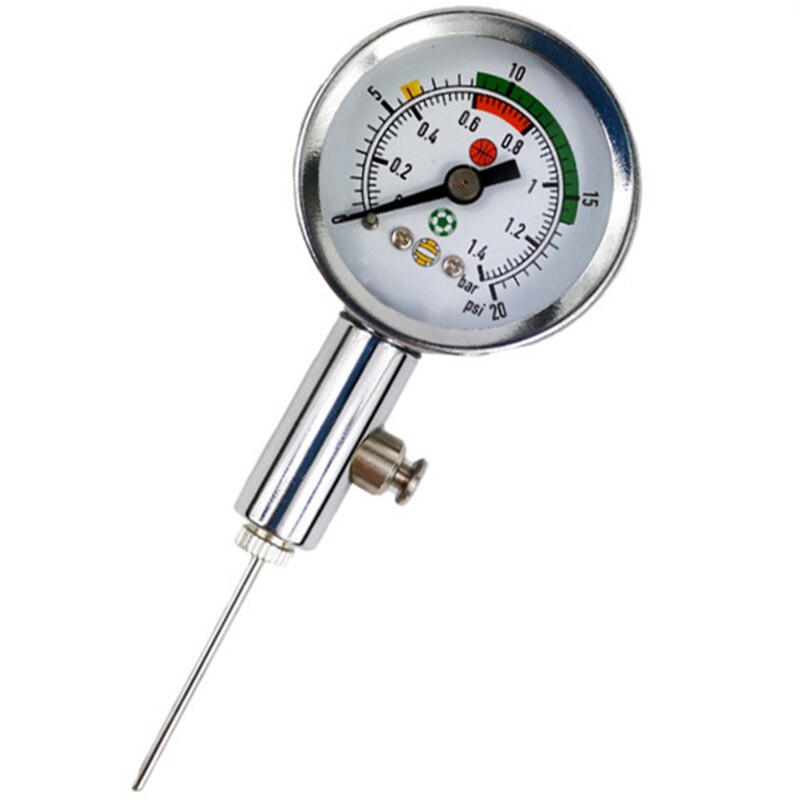 Luftdruckmesser, ballmesser, basketball, fußball, volleyball, edelstahl-barometer, werkzeuge: Default Title