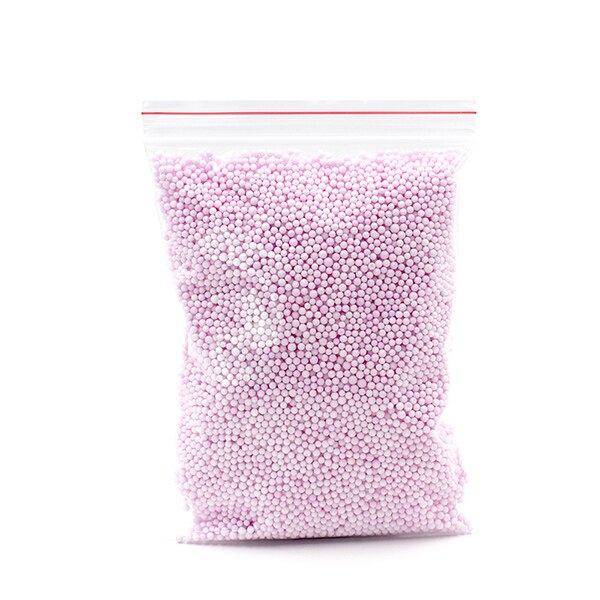 12g Addition For Slime Supplies Warm Color Snow Mud Particles Kit Slime Accessories Tiny Foam Beads Slime Balls Supplies Charms: MLight Rose