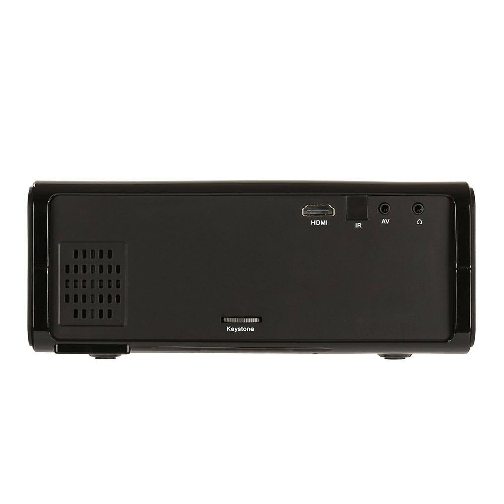 Uhappy U45 HD 1080P LED Projector Manual Focus Movie Business 3000 Lumens AV VGA USB SD HDMI Interface High Definition Video