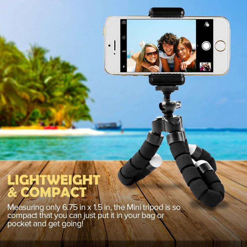 Universal- Mini Handy, Mobiltelefon Telefon Stativ Stand flexibel Selfie Halter Stock montieren Pro Kamera IPhone Handy, Mobiltelefon Telefon Cellphone