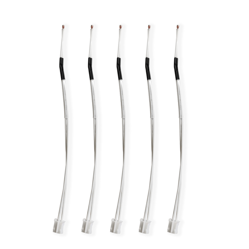5Pcs 3D Printer Thermistor NTC 3950 100K Ohm 10cm 2Pin Connector Temp Sensor for Anycubic 3D Printer Hotend Mega Vyper Chiron