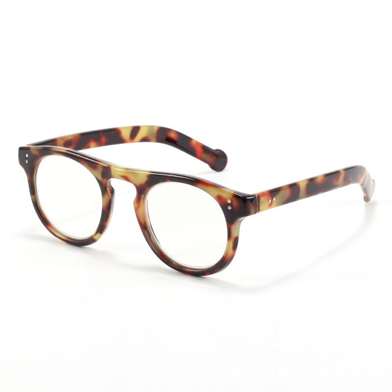 Ahora Retro Houtnerf Leesbril Anti Blauw Licht Ronde Verziend Eyeglasse + 1.0 + 1.5 + 2.0 + 2.5 + 3.0 + 3.5 Vrouwen &amp; Mannen Verziendheid