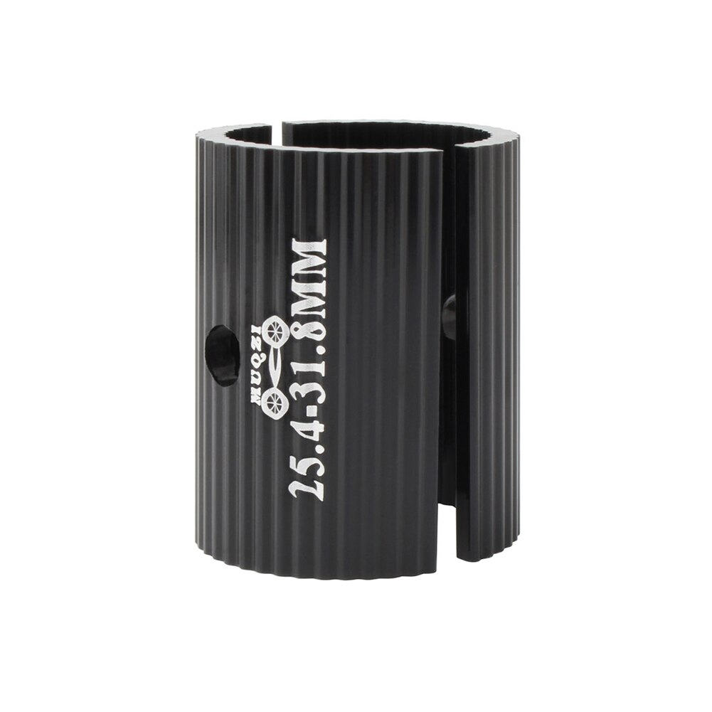 1 Pair Bike Handlebar Conversion Shim 25.4mm to 31.8mm/31.8mm to 35mm MTB Road Bicycle Handle Bar Bore Adjuster Adapter: Black 25.4-31.8mm