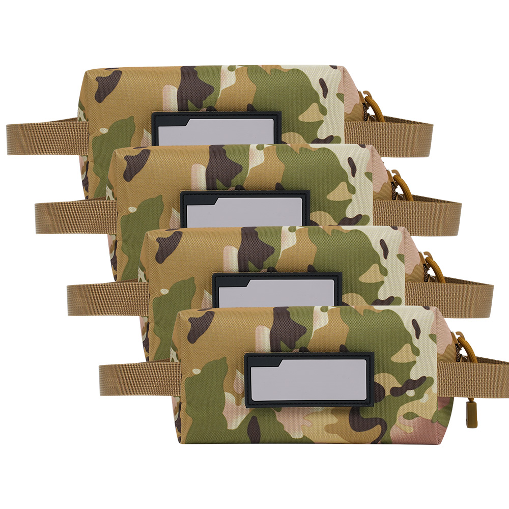 Bolsa de munición 1000D para Rifle, bolsa de transporte de balas, bolsa de herramientas EDC, bolsa multifunción, bolso de caza, caja de almacenamiento de cartuchos: Color púrpura