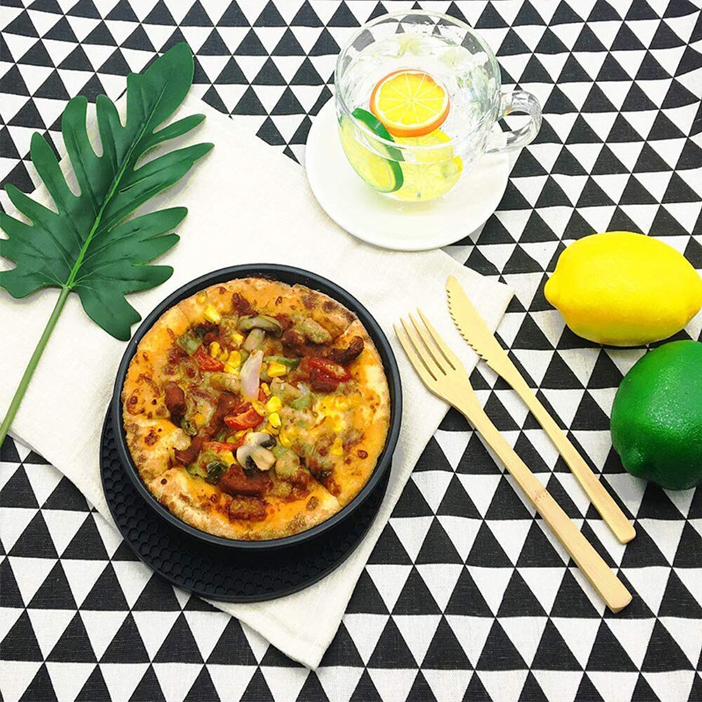10 Pçs/lote Fritadeira Ar Acessórios 6/7/8 Polegada Apto para Airfryer 5.2-6.8QT Pizza Placa de Cozimento Cesta Churrasqueira Panela de Cozinha Ferramenta de Cozimento