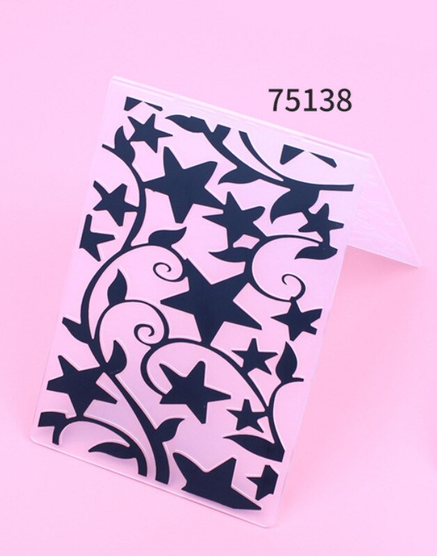 Clear Postzegels Plastic Embossing Mappen Papieren Kaarten Template Scrapbooking Craft Card Making DIY Fotoalbum Bruiloft Decoratie: 75138