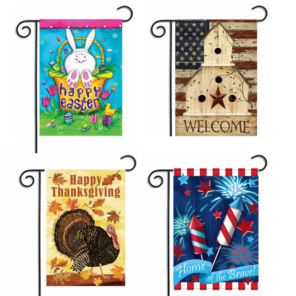 Fall Welkom Tuin Vlag Dubbelzijdig Gedrukt Vlag Home Office Tuin Yard Decoraties Indoor Outdoor Decor Voor Pasen