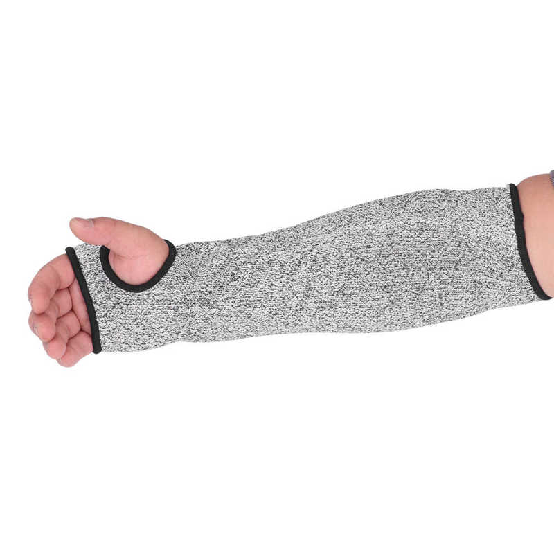Safety Arm Guard 5 Protections Level Cut Resistant Arm Sleeves for Wood Carving