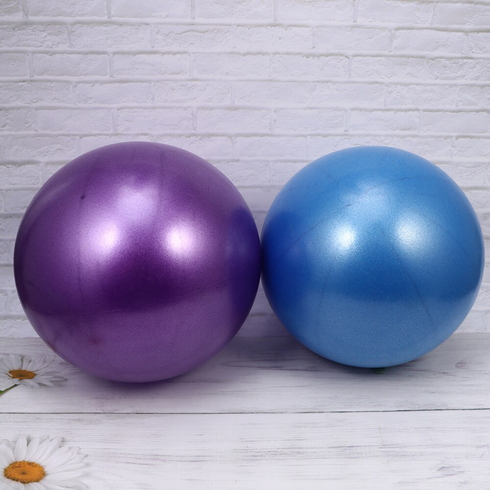 2 st förtjockning frostat yogaboll anti burst fitness boll mini balanseringsboll tränings gymnastik boll för fitness gym användning  (15-3