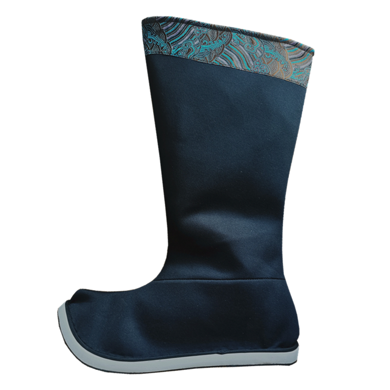 Schwarz Swordsman Stiefel Chinesischen Hanfu Stiefel Alten Vintage Stiefel Kung Fu Schuhe Geschichte Kleidung Zubehör