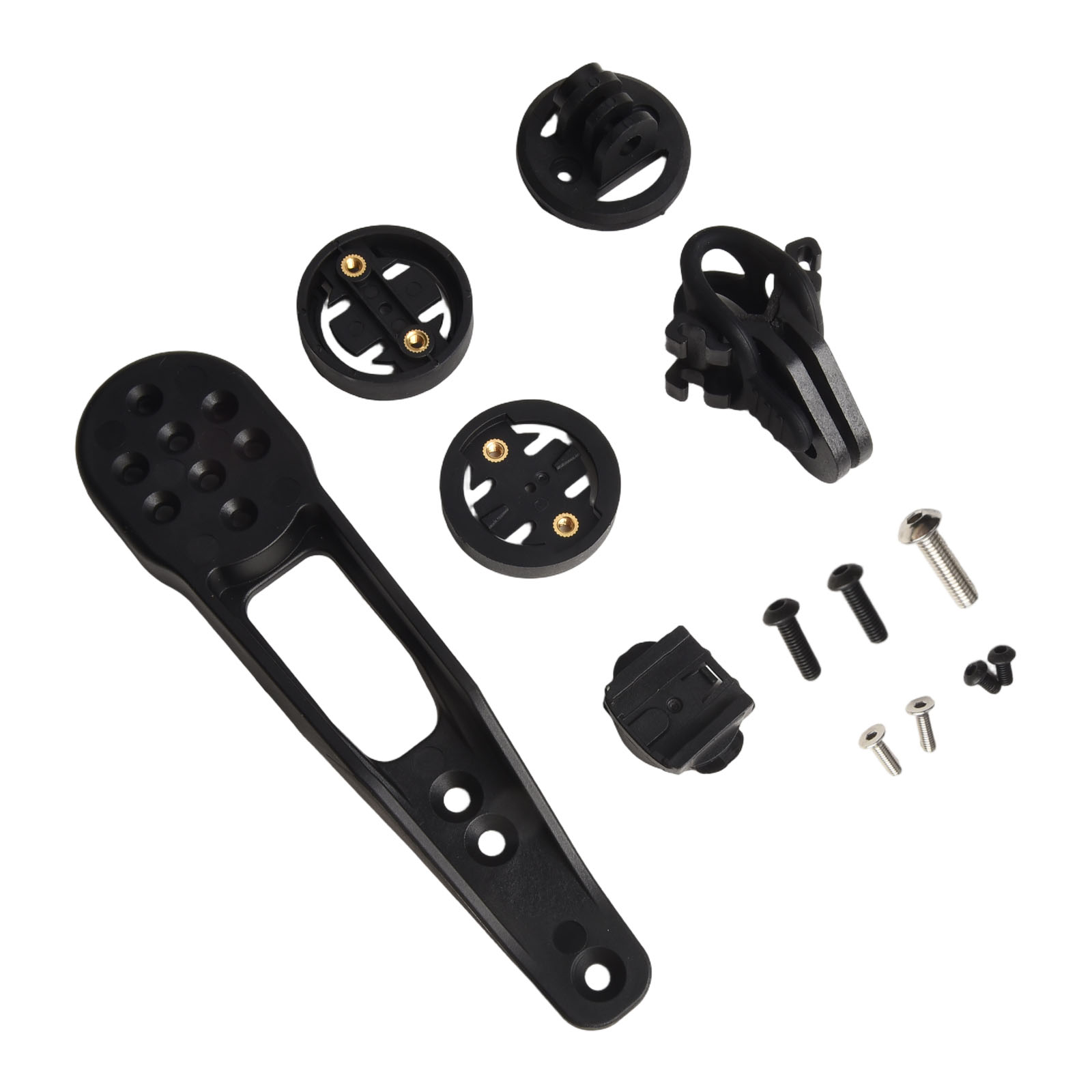 Soporte de ordenador para manillar de bicicleta de carretera, para Canyon H31 CP10 CP20 para Garmin /Bryton/con 4 X Bases/1 X soporte de luz